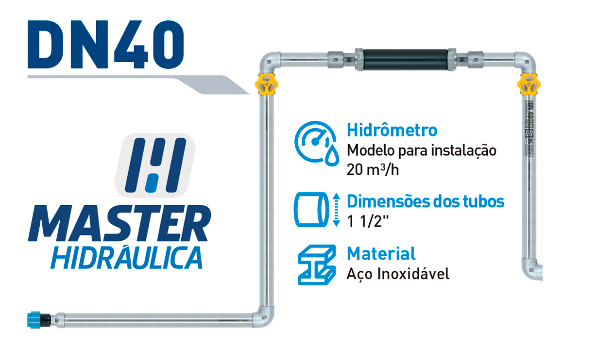 Cavalete Padrao Sabesp DN 40