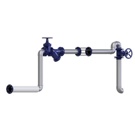 Cavalete Padrão Sabesp DN100 - Master Hidráulica